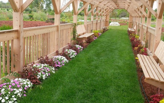 Landscaped Arbour